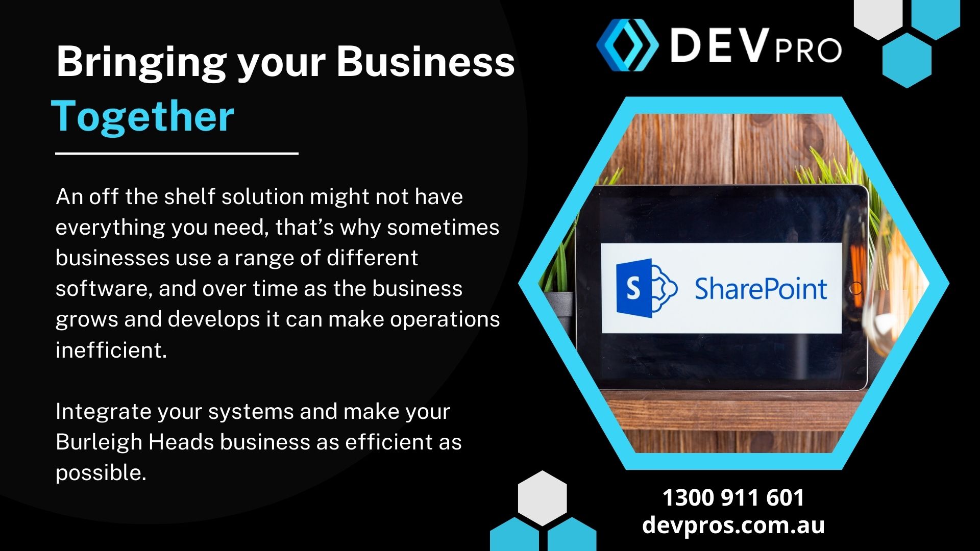 Bringing your Business Together - Software Development Byron Bay - Devpro