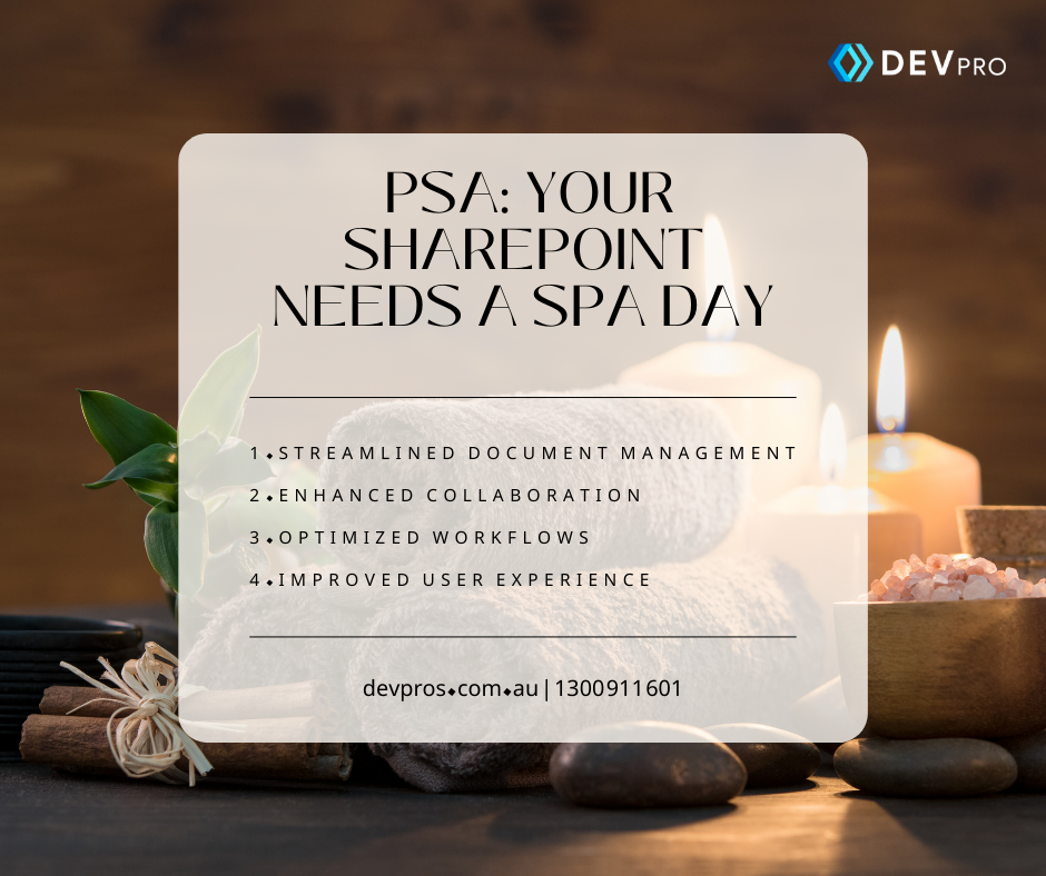 🚨 PSA: Your SharePoint Needs a Spa Day 🚨| Custom Software Development -Australia