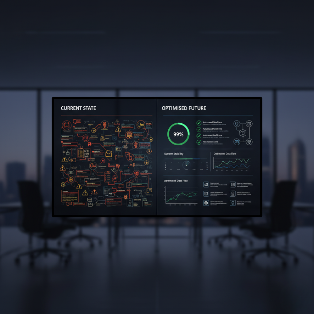 Reactive IT support compared to continuous improvement