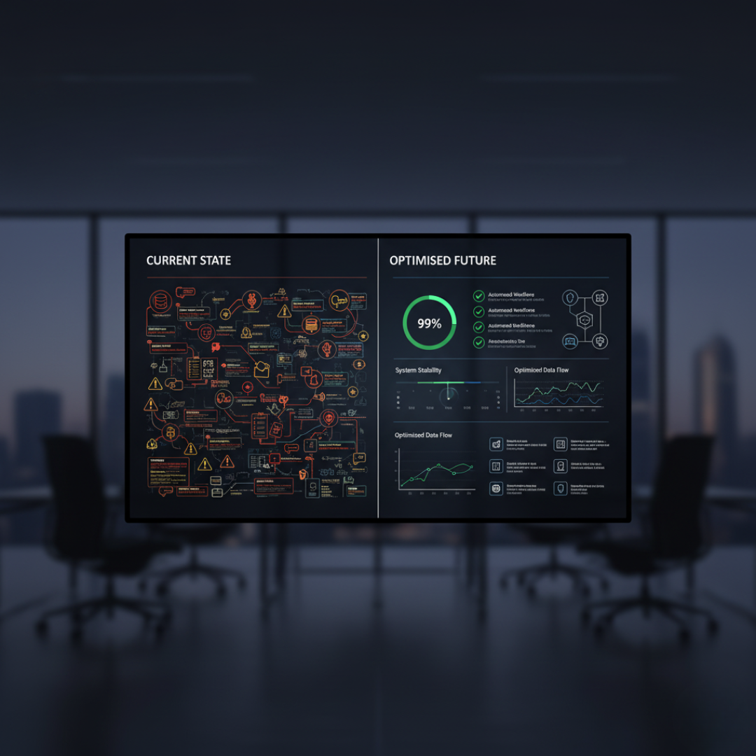 Reactive IT support compared to continuous improvement