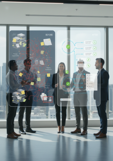 DevPro transforms chaotic manual processes into automated digital workflows for Australian businesses.