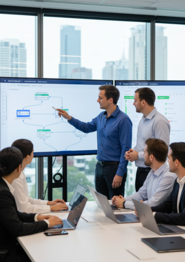 Automated workflows built with Microsoft 365 Power Automate.
